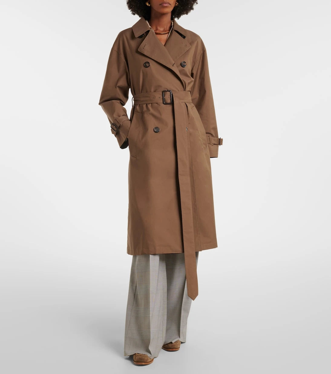 Max Mara - Cotton-blend trench coat