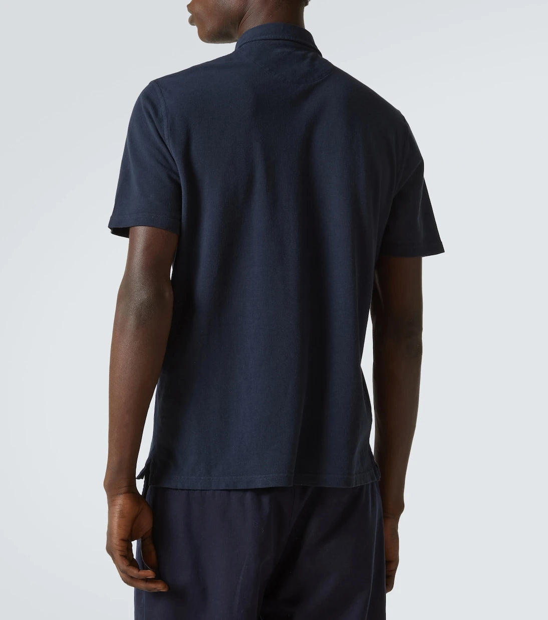 Fedeli - Cotton piqué polo shirt