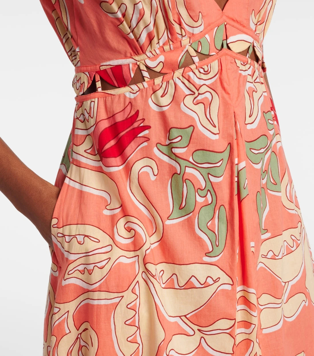 Poupette St Barth - Noreen printed cotton maxi dress