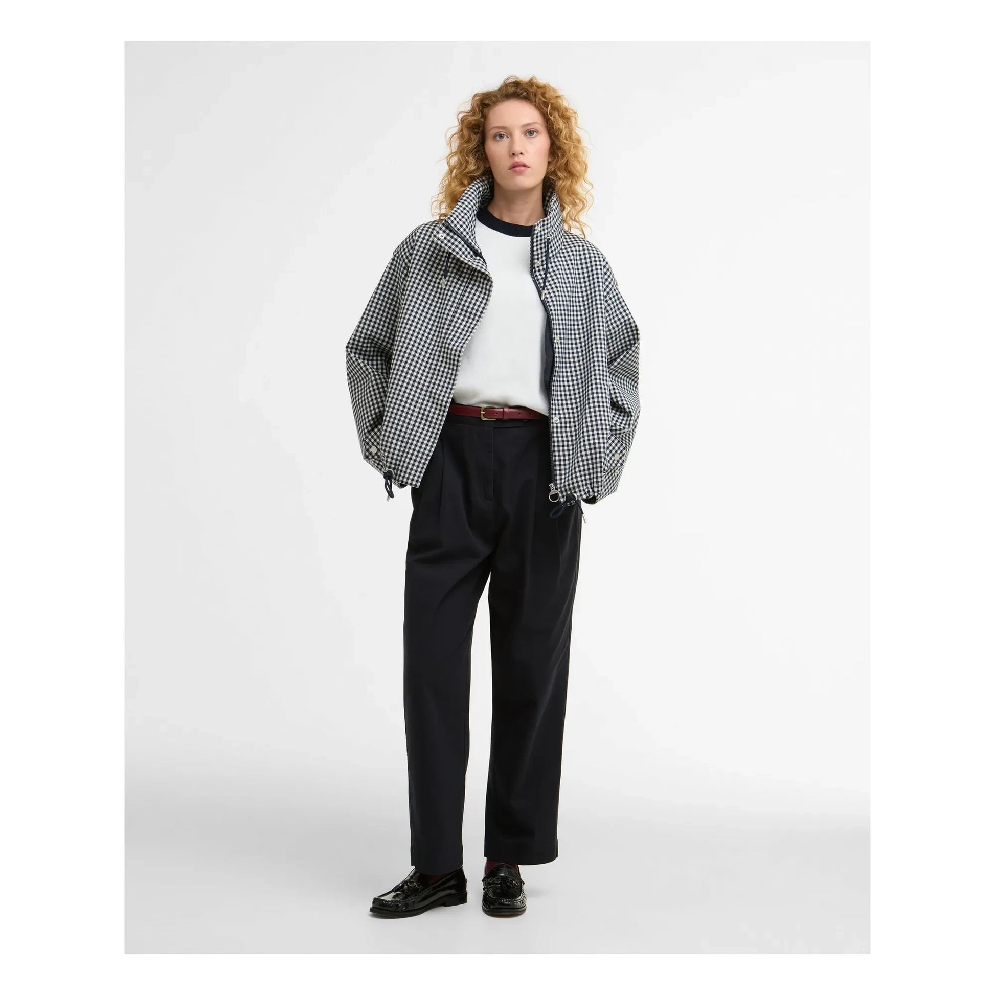 Barbour - Bronwyn Waterproof Check Jacket | Grey