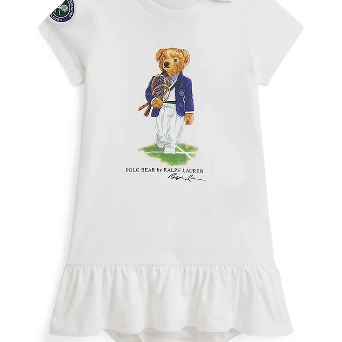 Polo Ralph Lauren рокля от памук Wimbledon