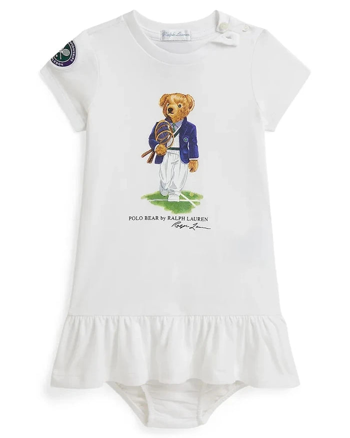 Polo Ralph Lauren Wimbledon pamuk elbise