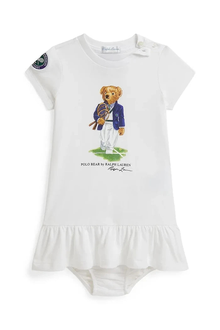 Polo Ralph Lauren рокля от памук Wimbledon