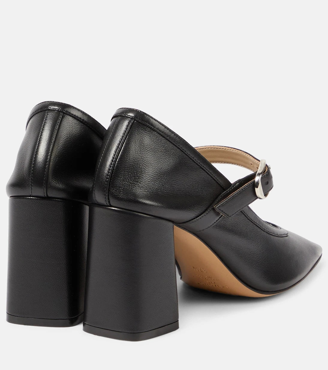 Le Monde Béryl - Leather Mary Jane pumps