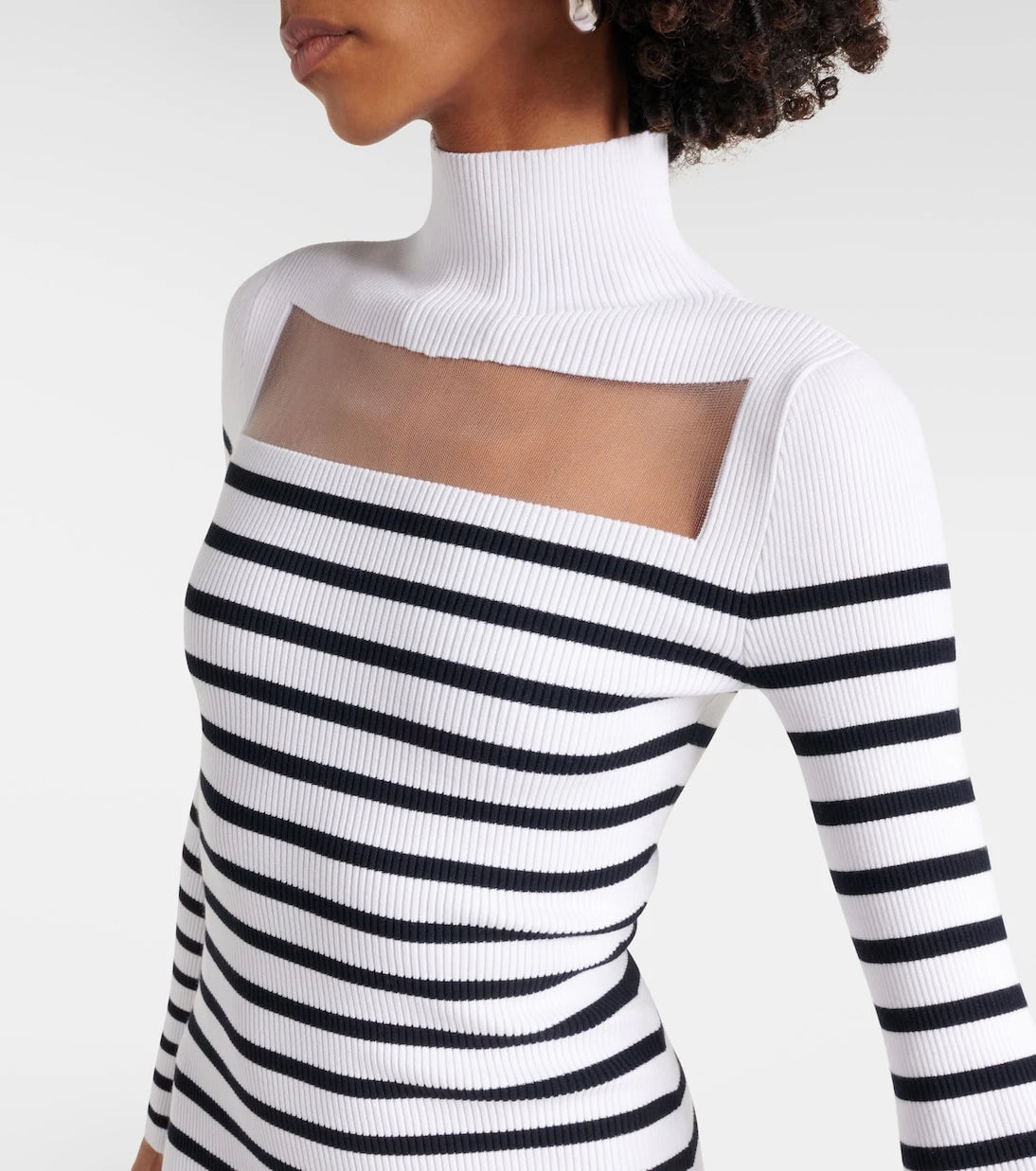 Jean Paul Gaultier - Striped maxi dress