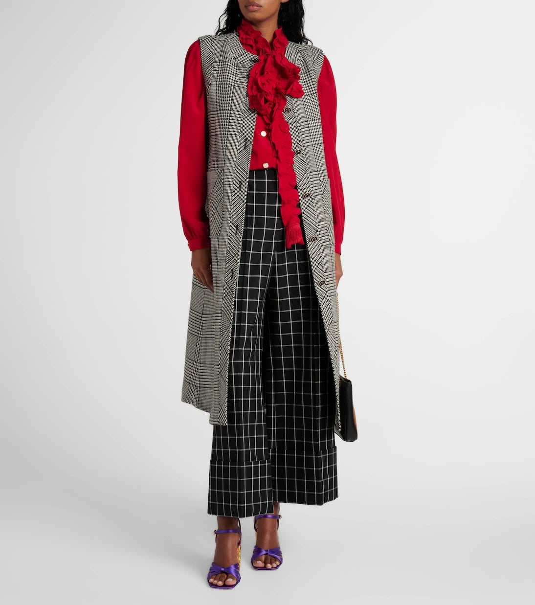 Valentino - Ruffled silk crêpe de chine blouse
