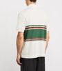 Lacoste Cotton Contrast Stripe Polo Shirt