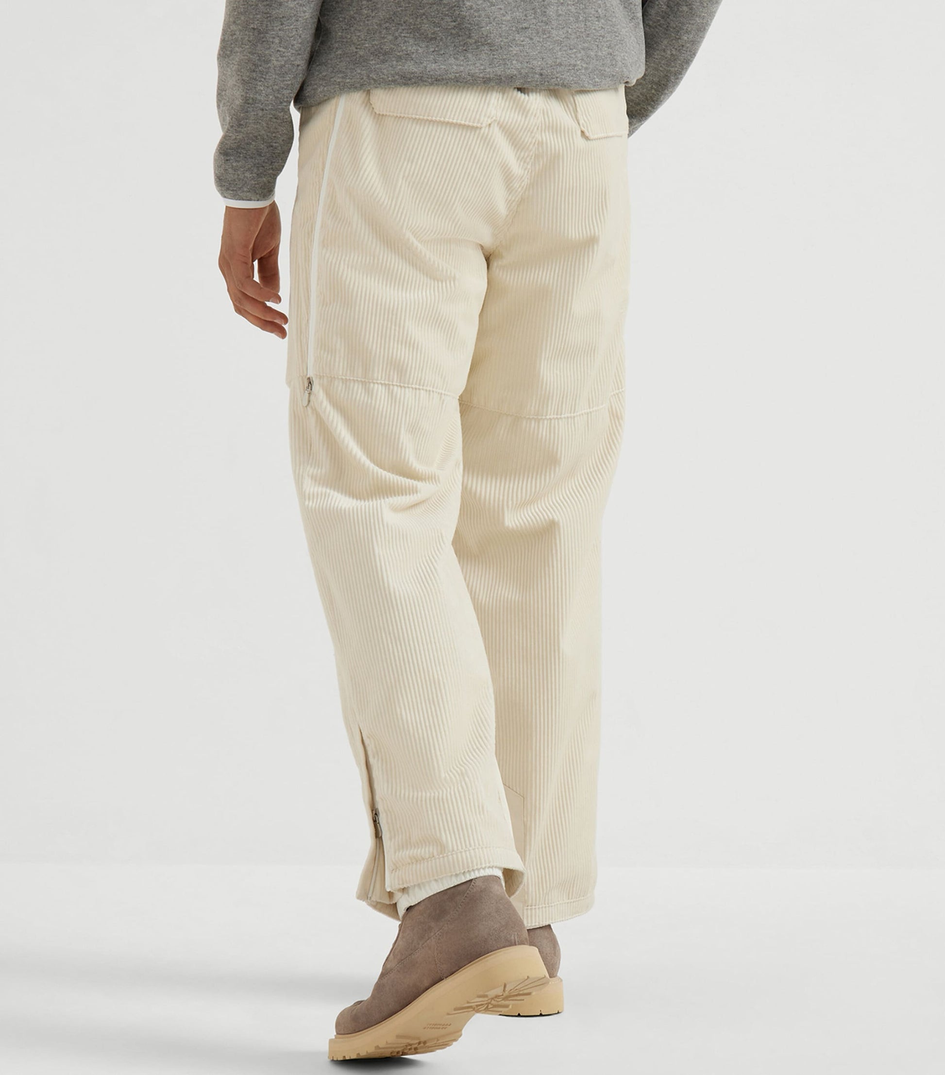 Cotton Corduroy Mountain Salopettes