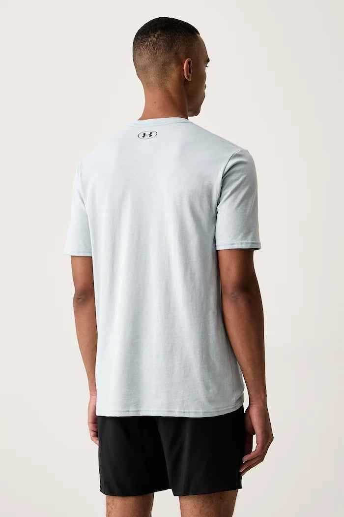Pamuklu Erkek Antrenman Tişörtü SPORTSTYLE LEFT CHEST
