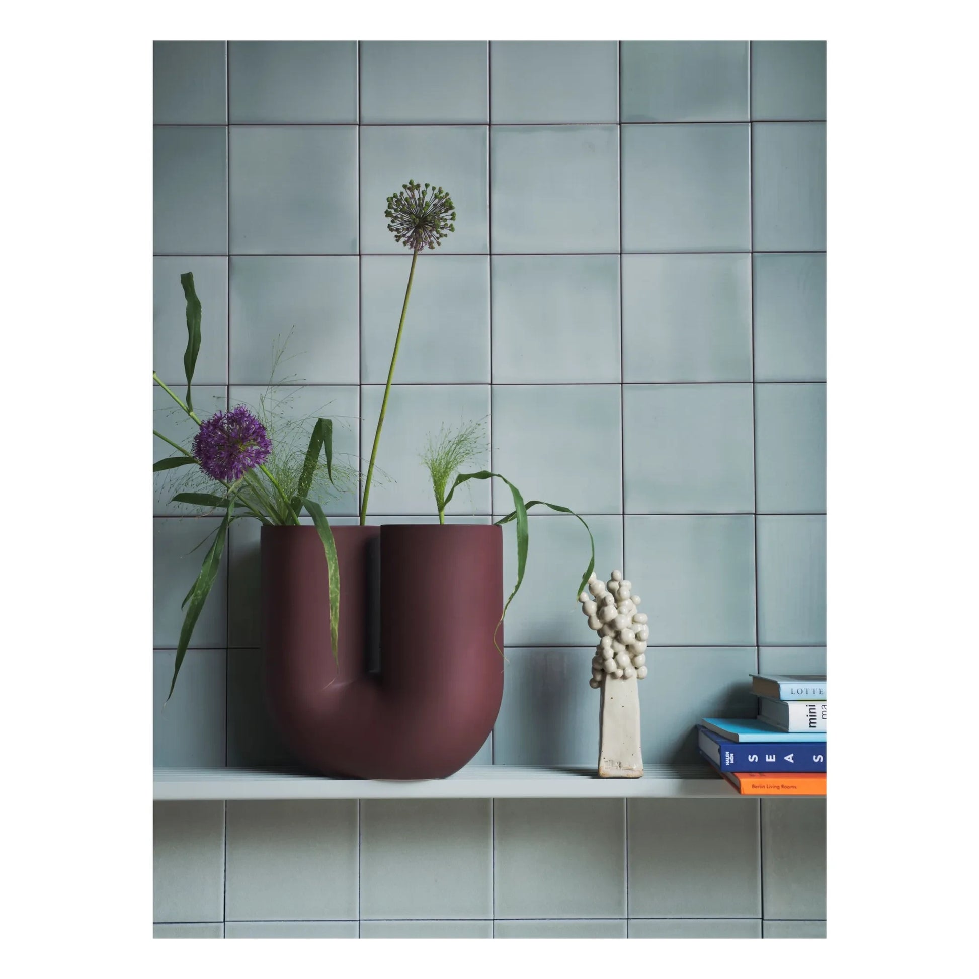Muuto - Kink vase | Burgundy