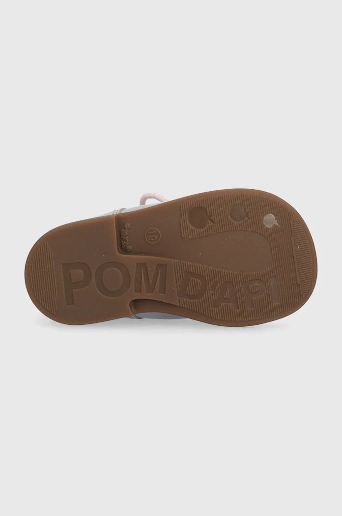 Детски половинки обувки от кожа Pom D'api NIOUPI NEW MEX