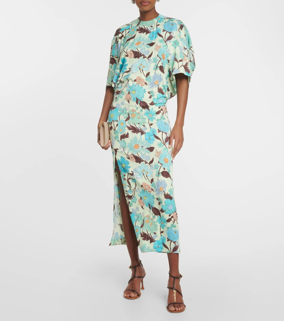 Stella McCartney - Caped maxi dress
