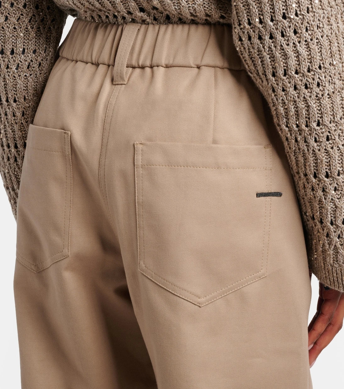 Brunello Cucinelli - Cotton-blend straight pants