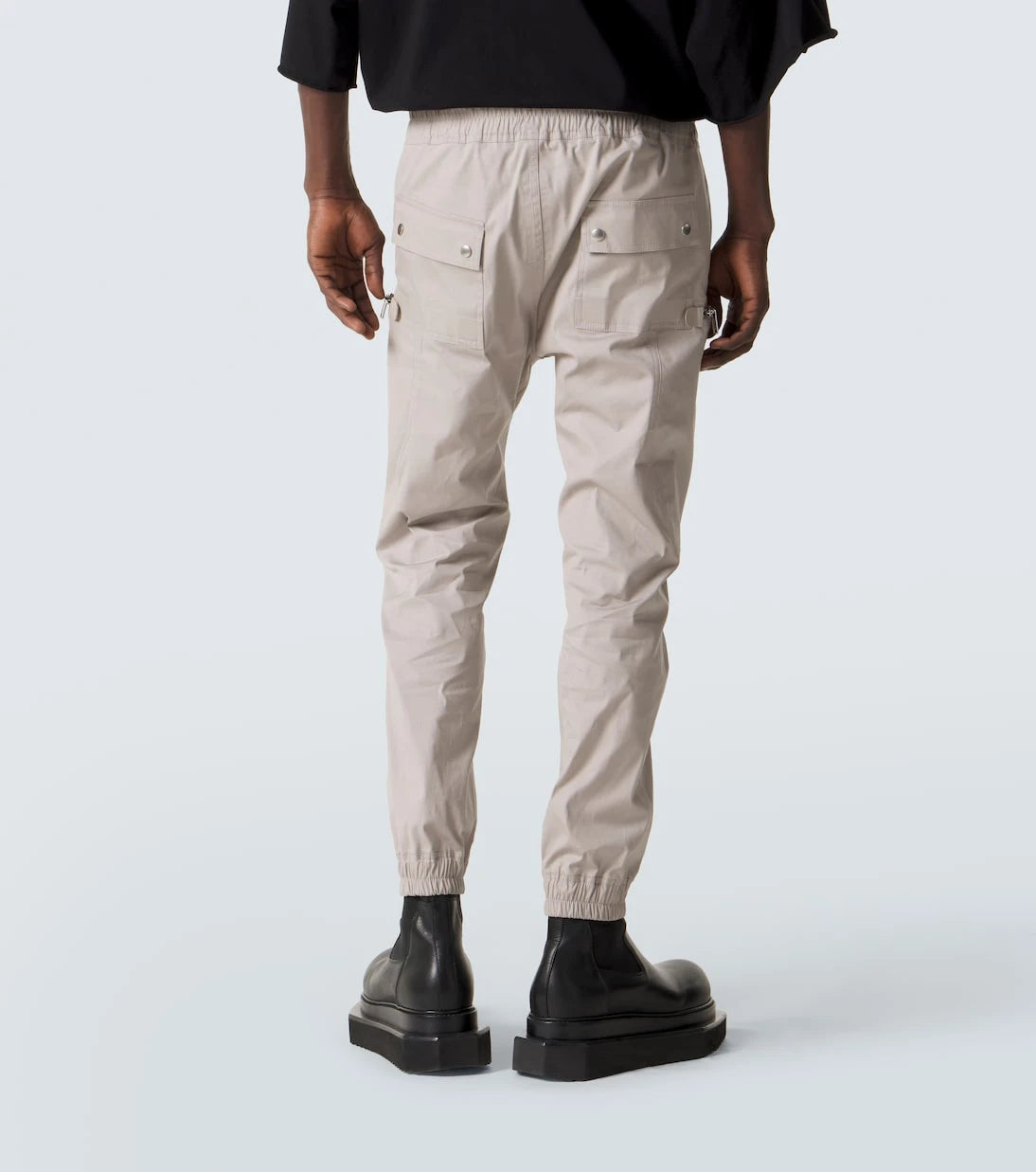 Rick Owens - Bauhaus cotton-blend poplin cargo pants