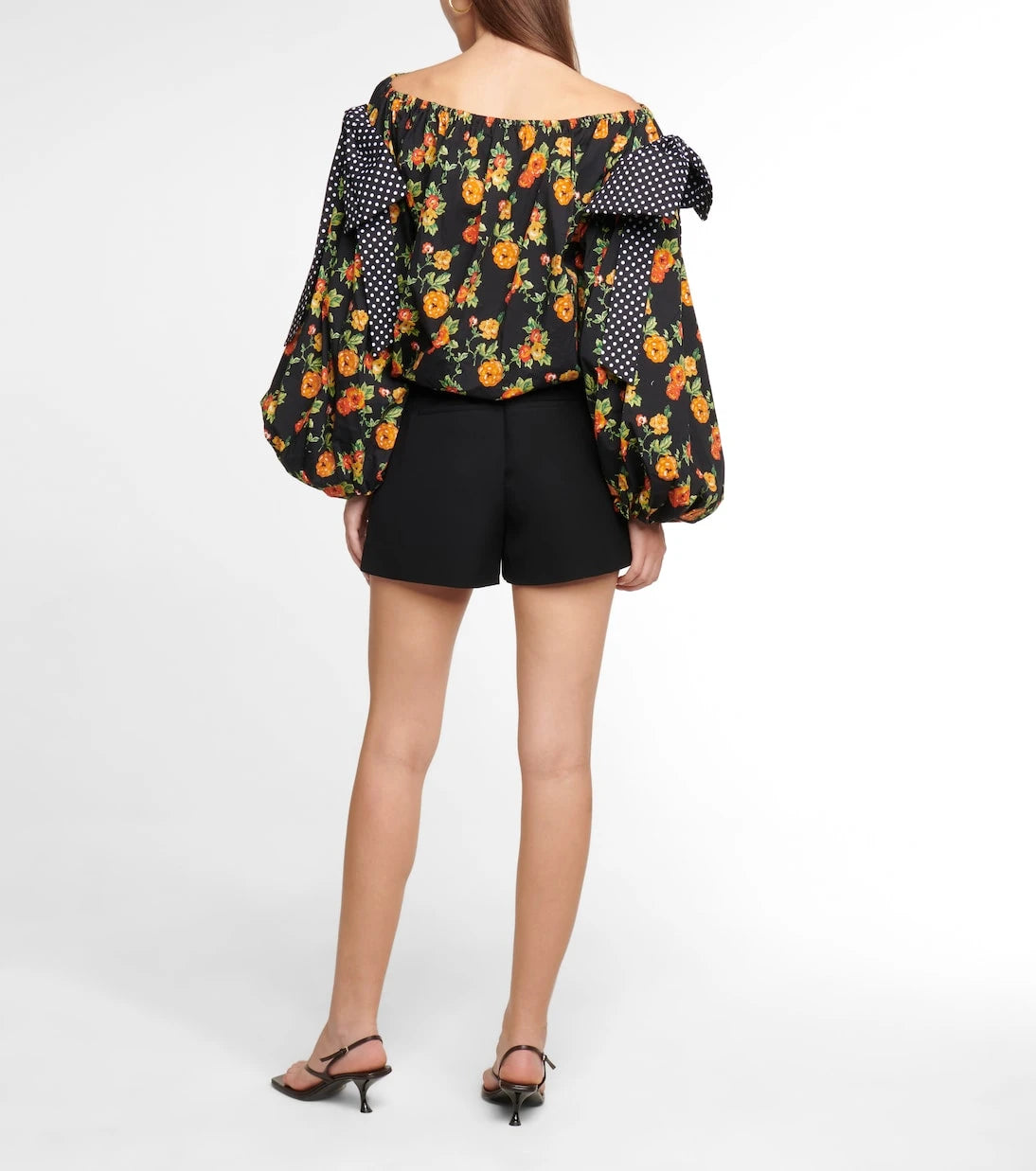 Caroline Constas - Mason floral off-shoulder top