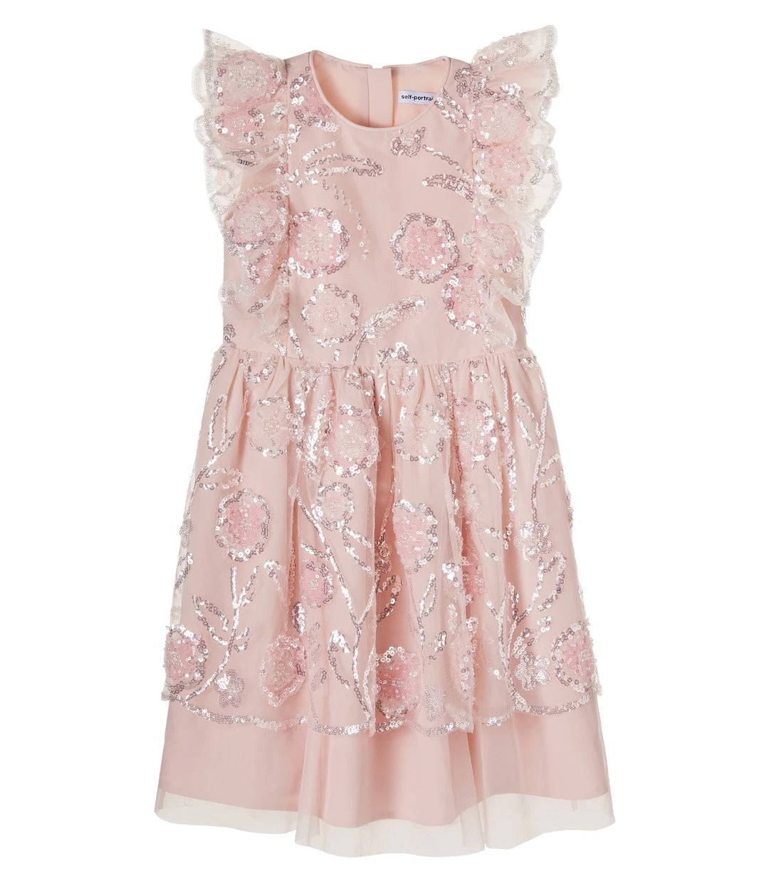 Self-Portrait Kids - Sequined dress