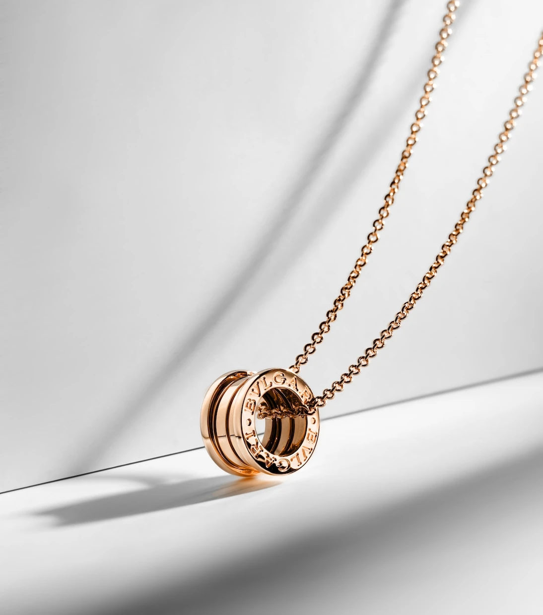 Bvlgari - B.zero1 18kt rose gold necklace