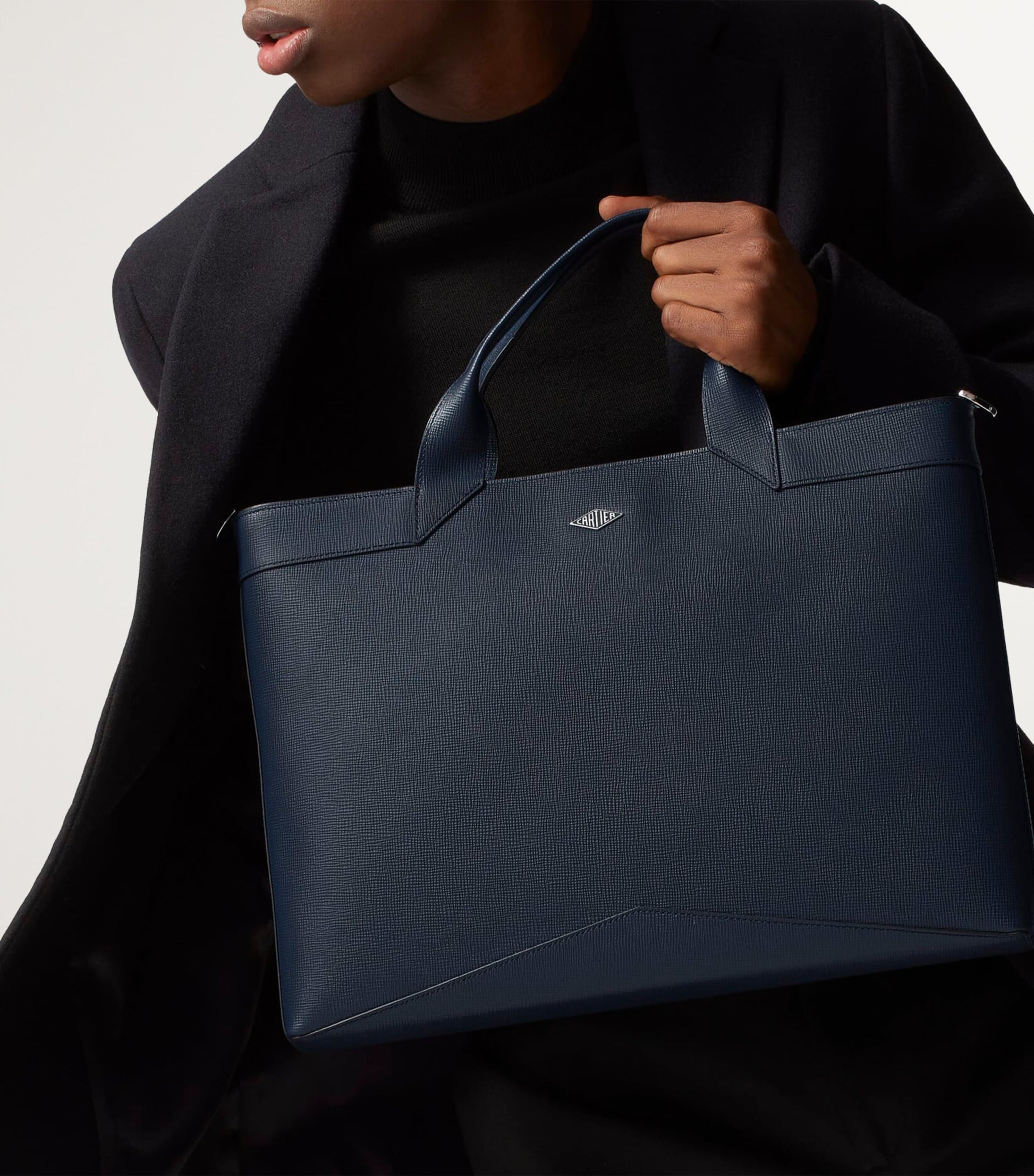 Calfskin Losange Slim Document Holder