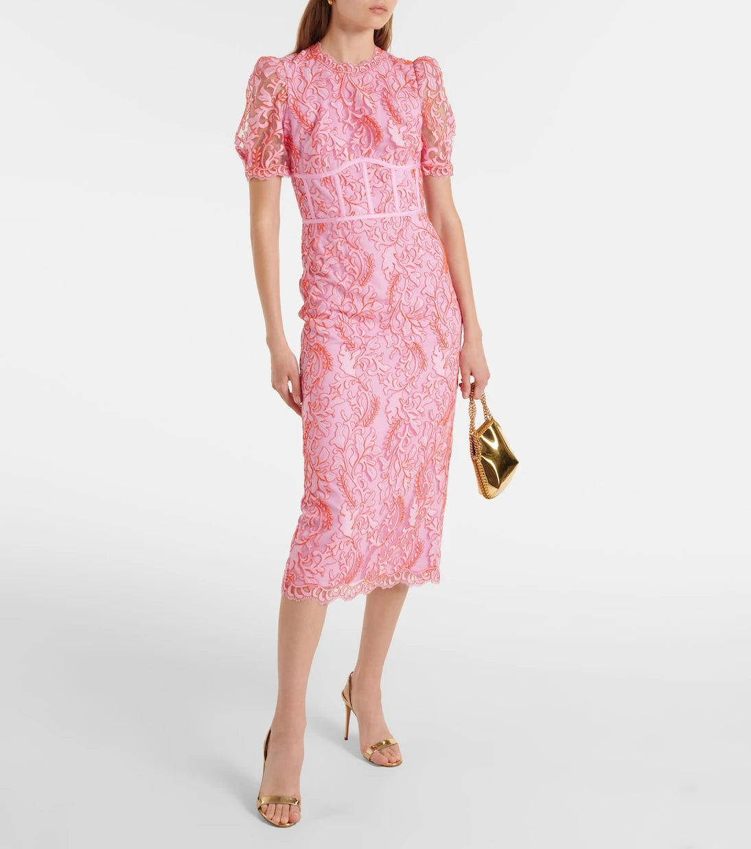Rebecca Vallance - Maribella lace corset dress