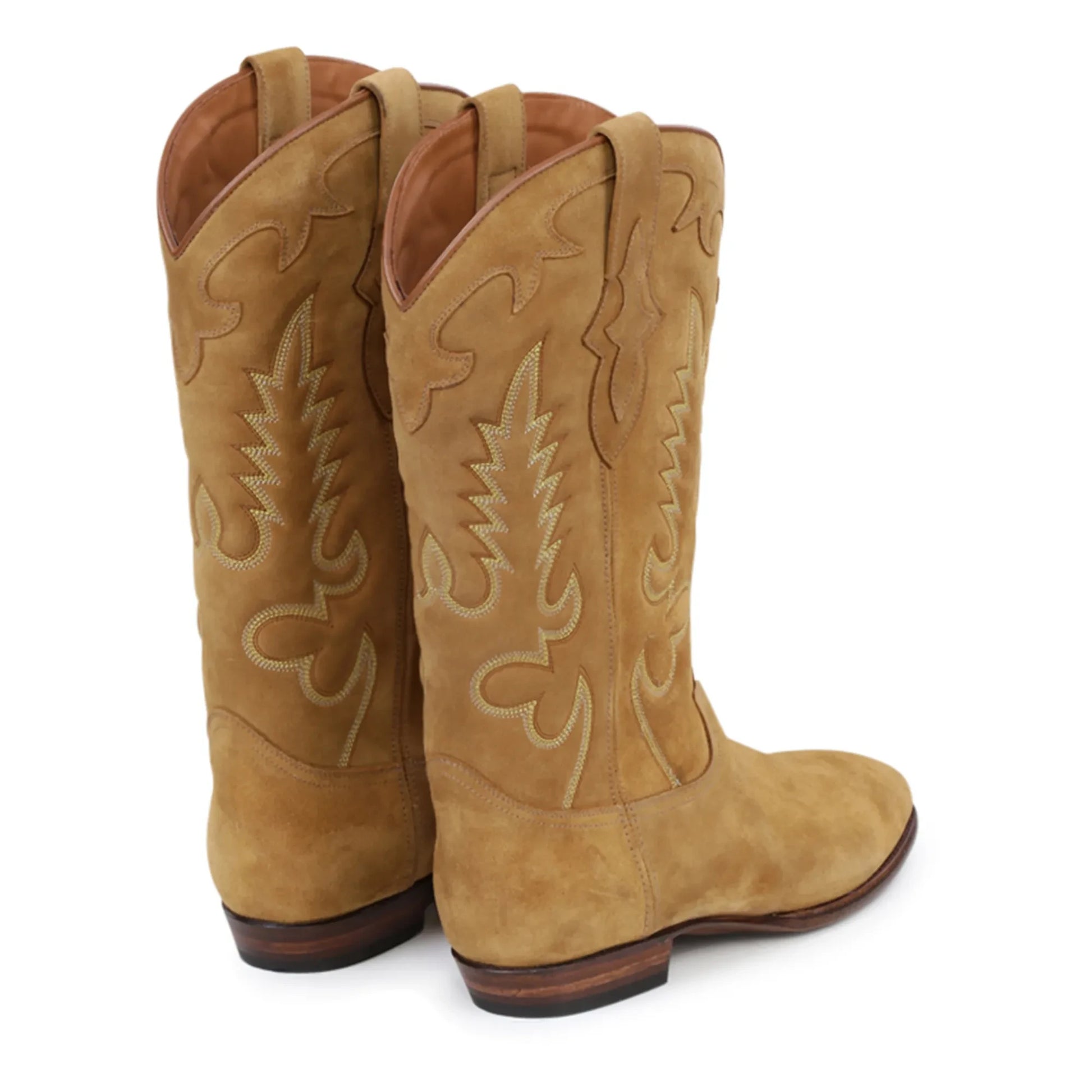 Shiloh Heritage - Midnight Suede Boots | Tan