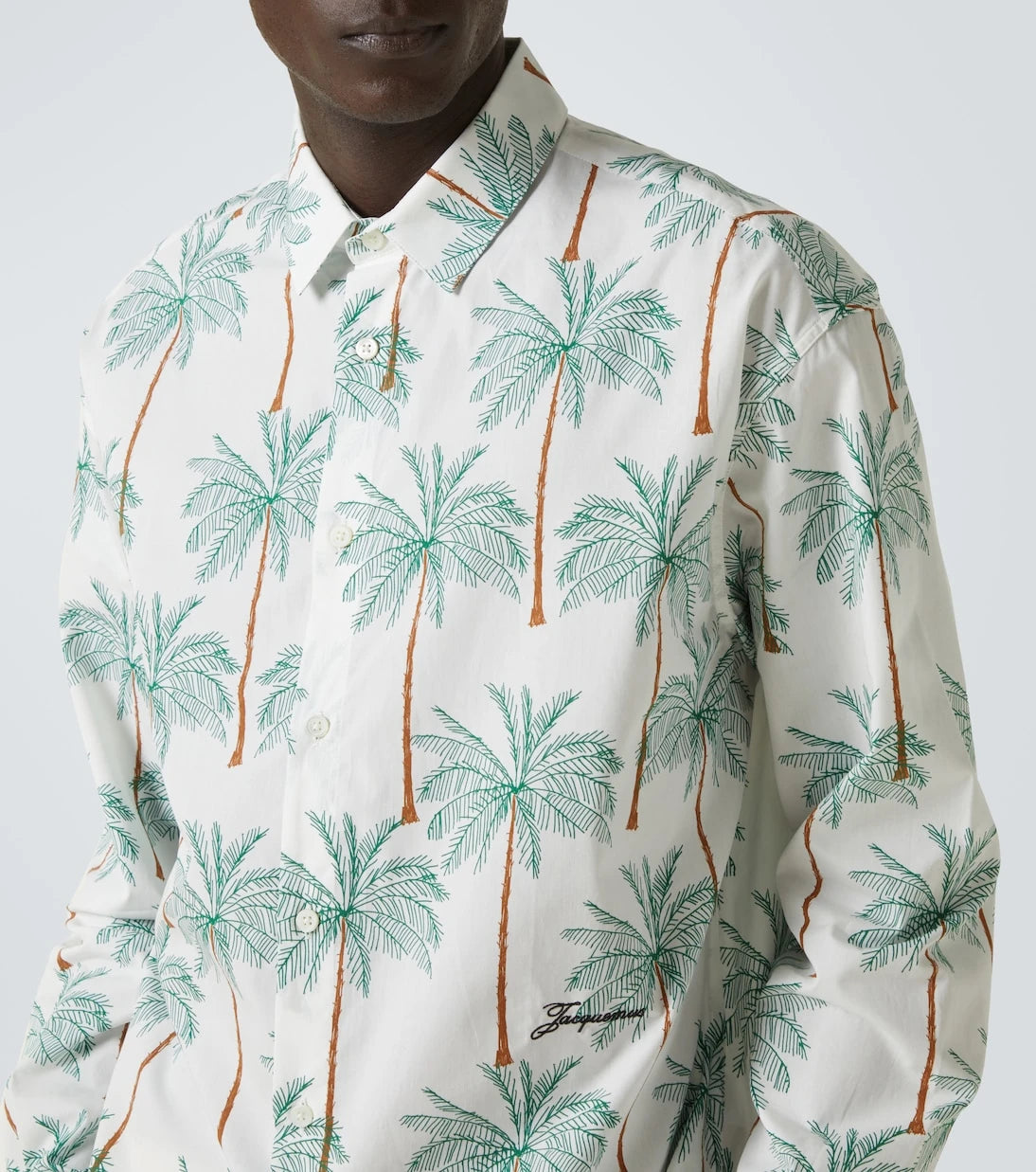 Jacquemus - Simon printed cotton shirt