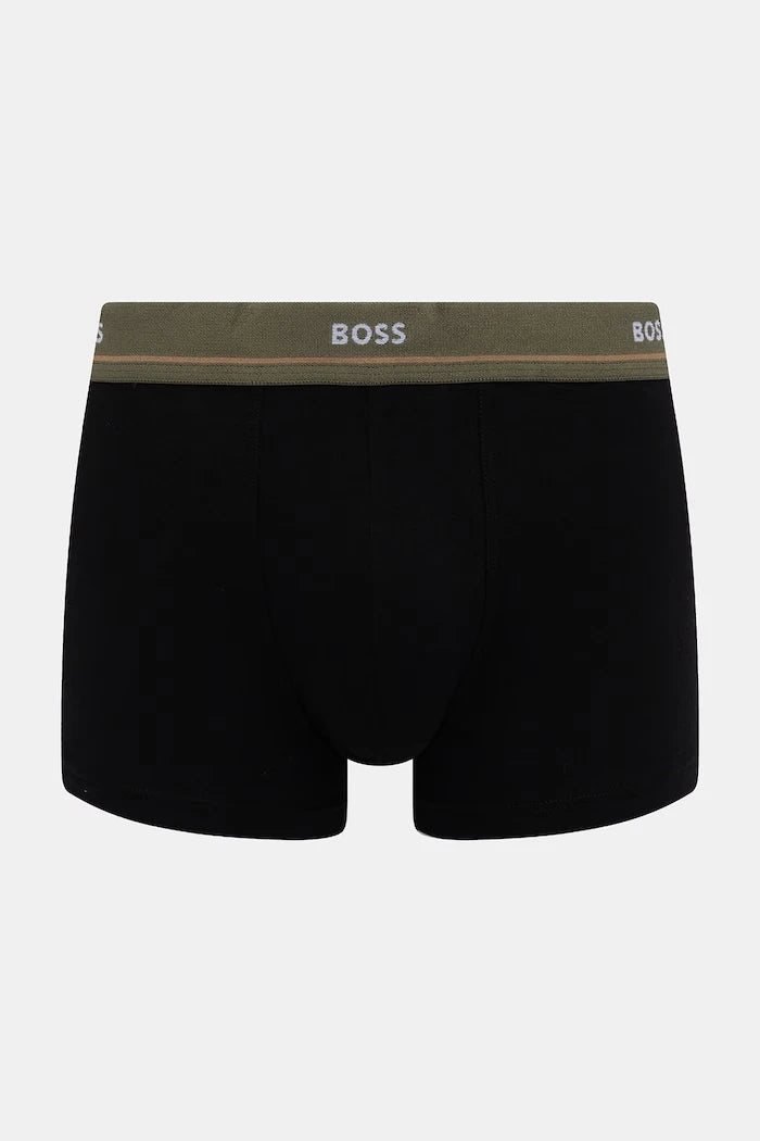 BOSS Erkek Pamuk ve Elastan Boxer Trunk 5P Essential 5’li