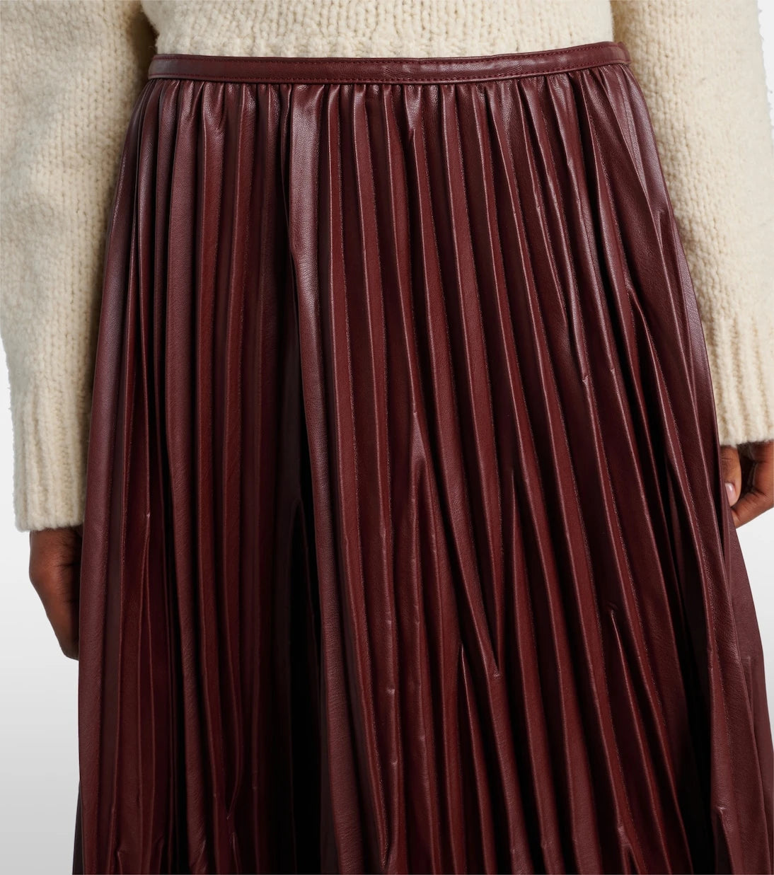 Proenza Schouler - White Label Rosalyn plissé midi skirt