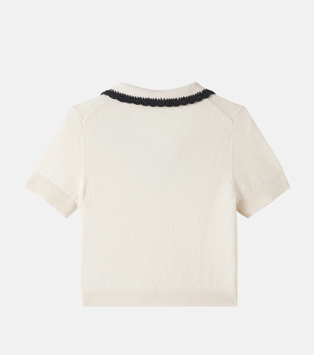 Bonpoint - Lisette wool and cotton polo shirt