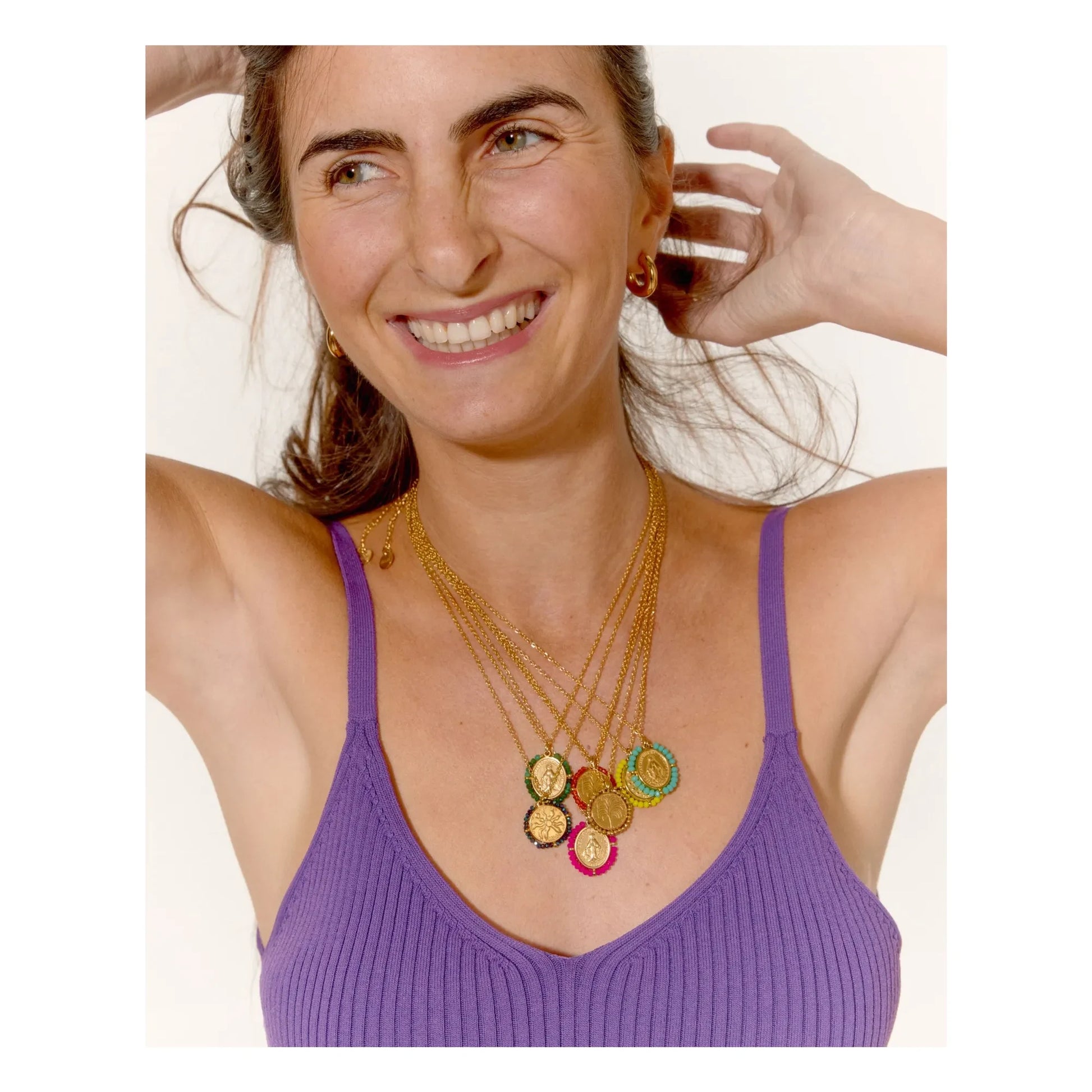 Palas - Santa Maria necklace | Red