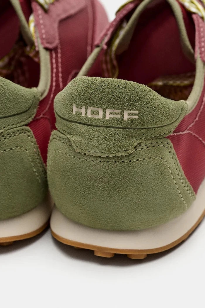 Hoff BRIDGE VICHY SOLID MESH SAGE маратонки дамски от велур