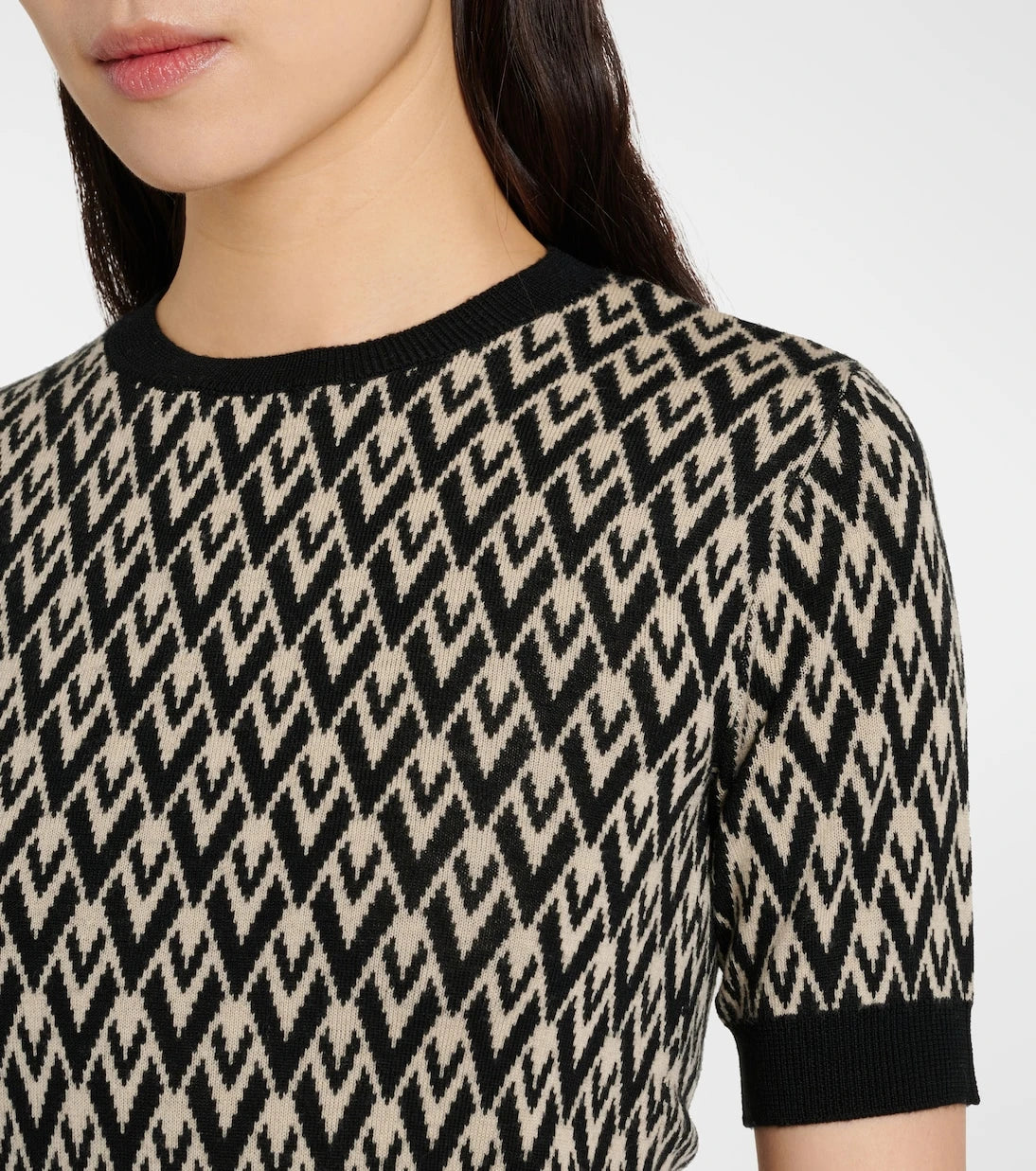 Valentino - Toute La V virgin wool sweater