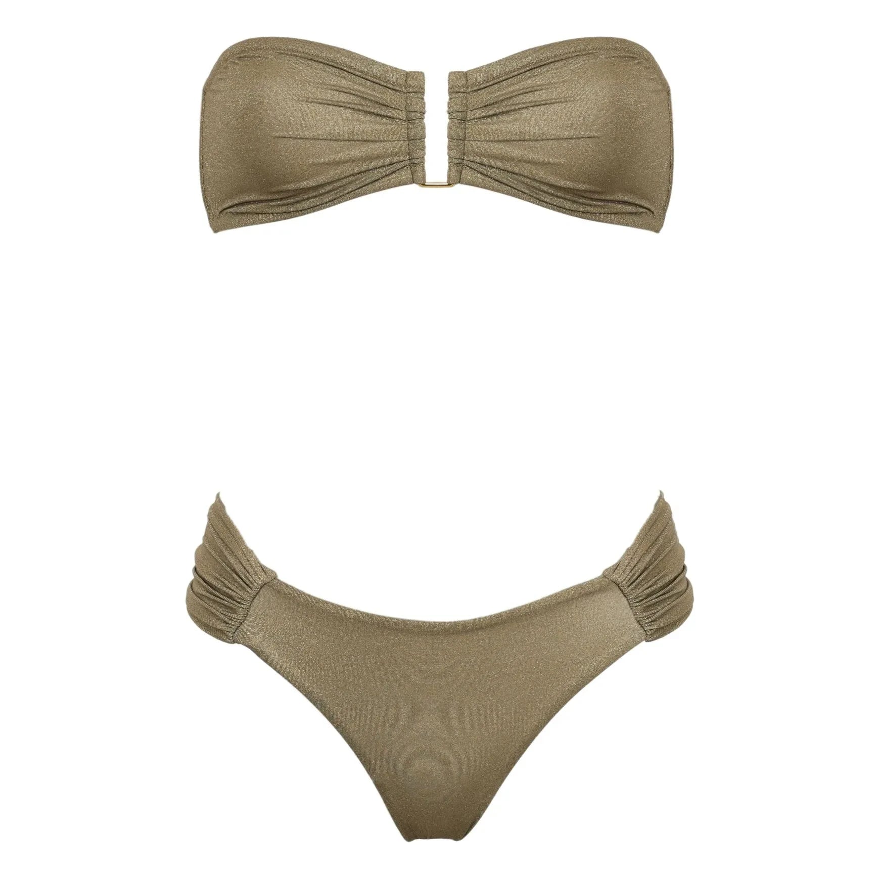 Lison Paris - Bas de Maillot Calvi | Khaki