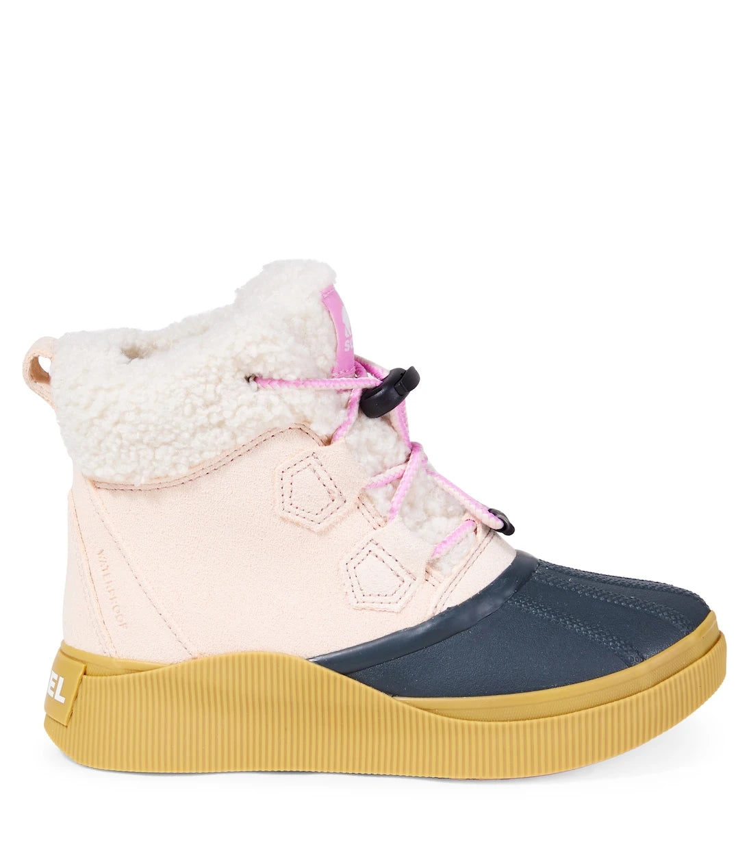 Sorel Kids - Out N About™ shearling-trimmed suede boots