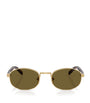 Prada Gold Steel PR B53S Sunglasses