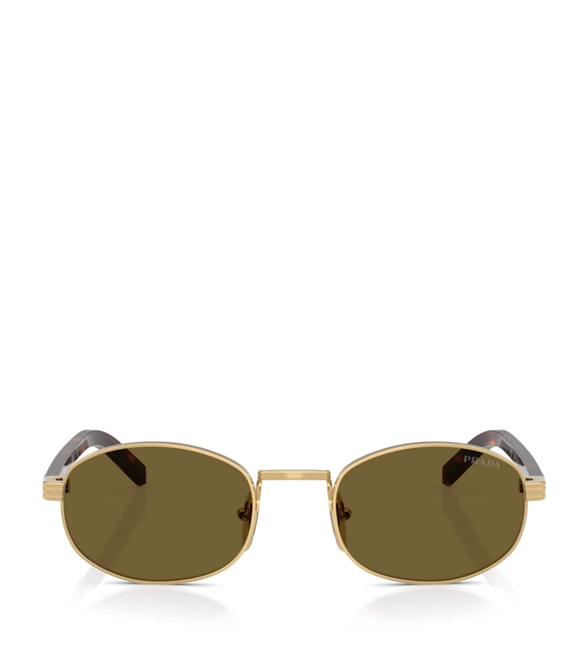 Prada Gold Steel PR B53S Sunglasses