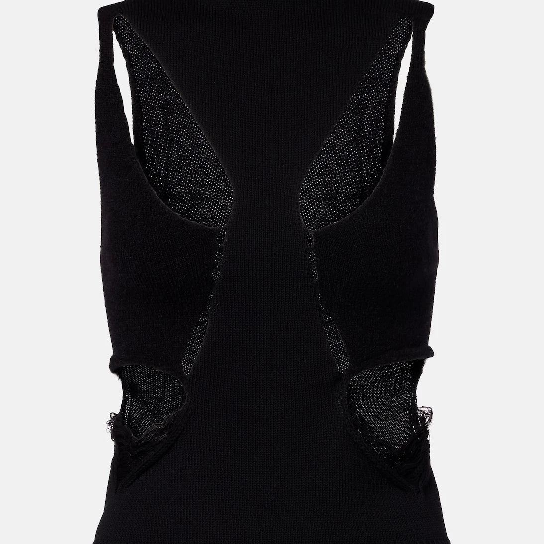 Rick Owens - Alpaca-trimmed virgin wool top