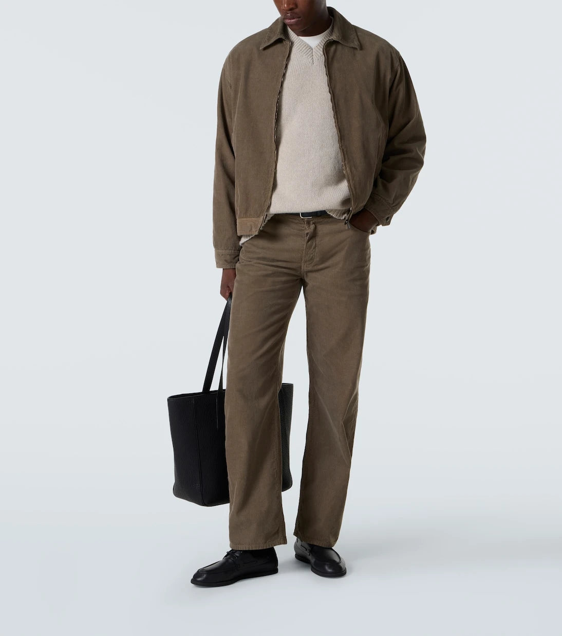 The Row - Novus leather boat shoes