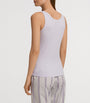 Hanro Purple Cotton Tank Top