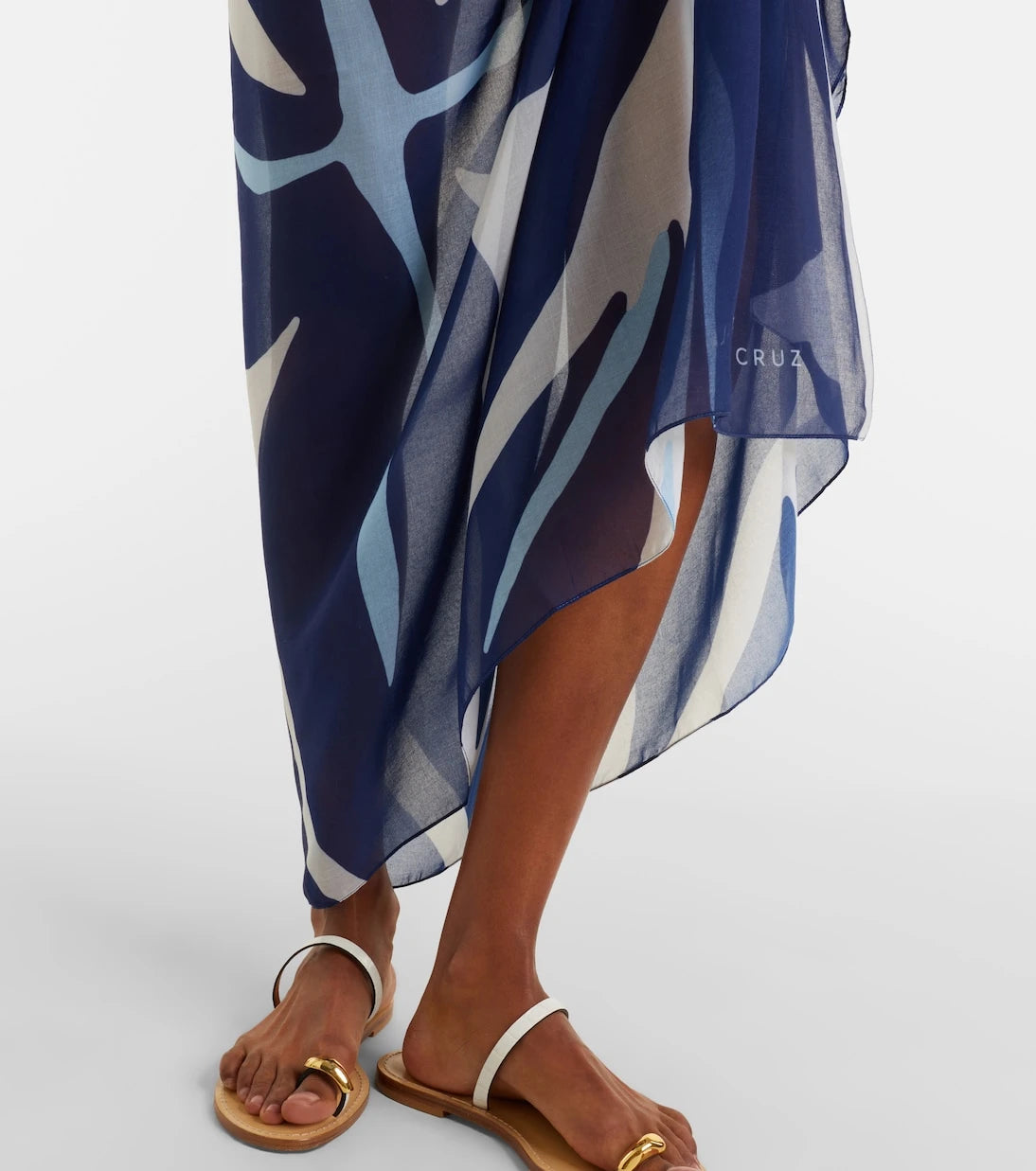 Cala de la Cruz - Luana printed beach cover-up