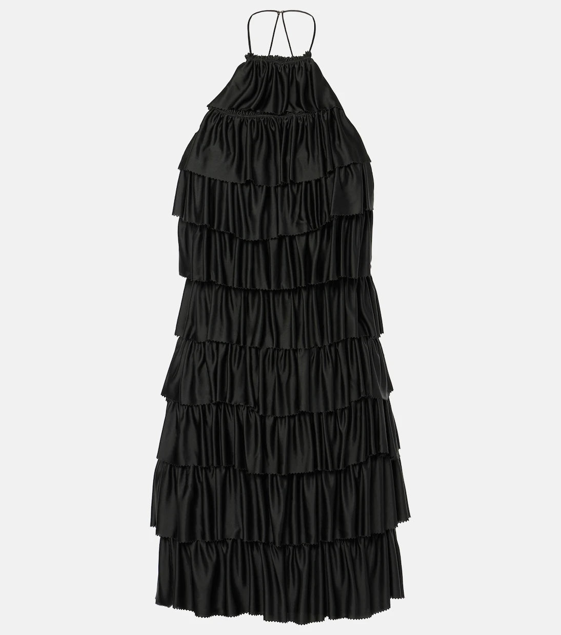 Tom Ford - Ruffled halterneck minidress