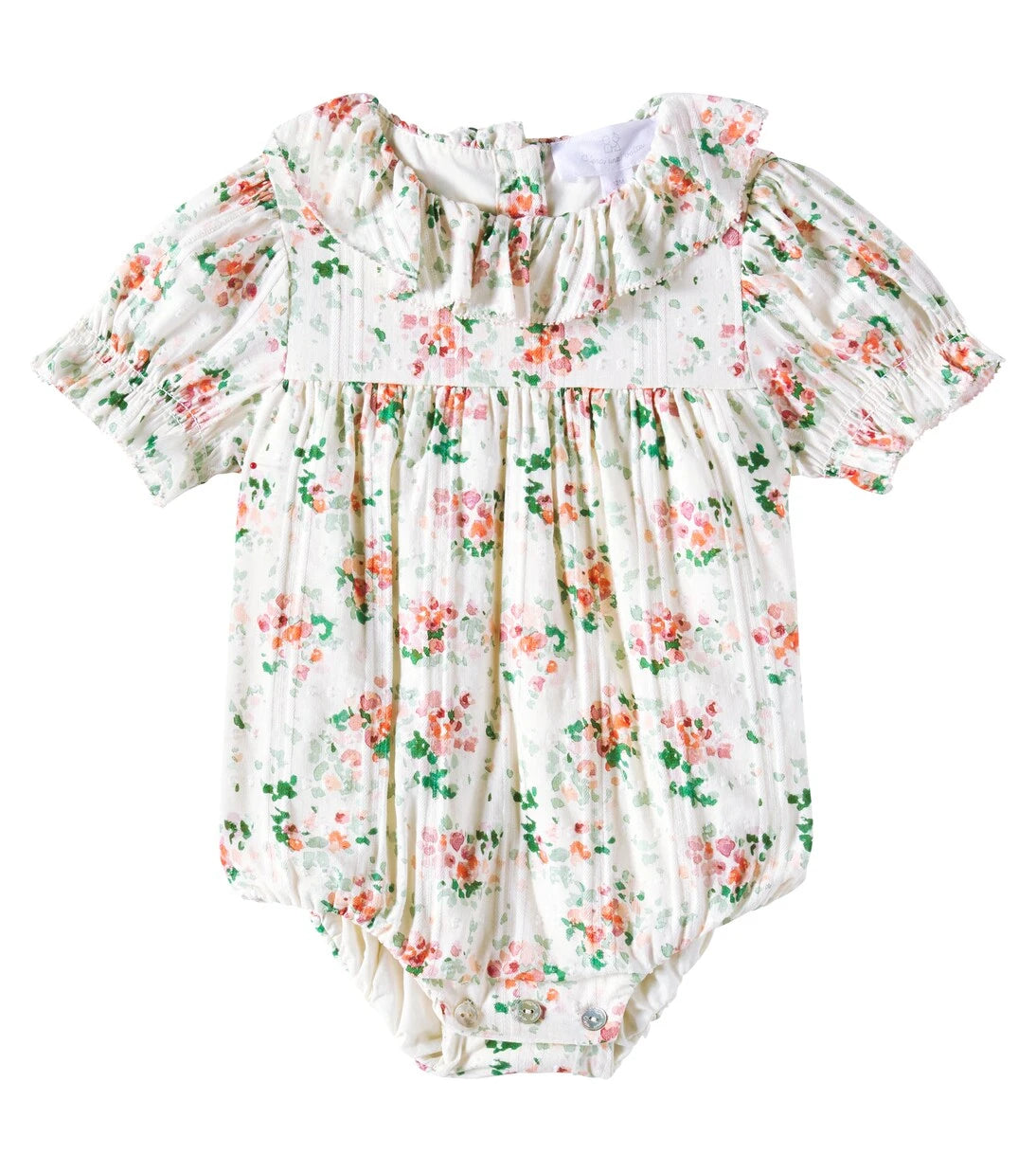C'era Una Volta - Baby Agapi floral playsuit