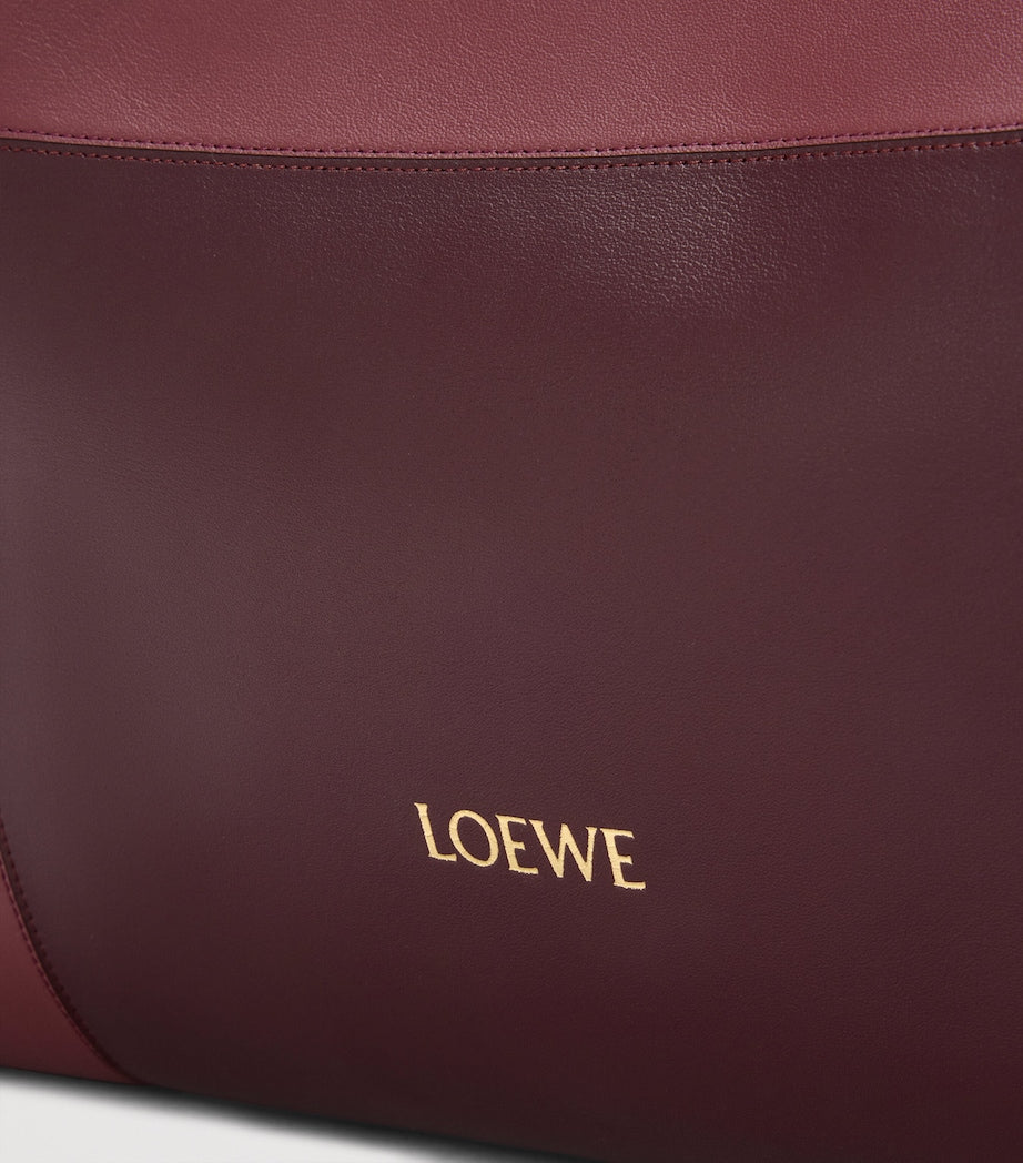 LOEWE Black x Albers Leather Flamenco Purse