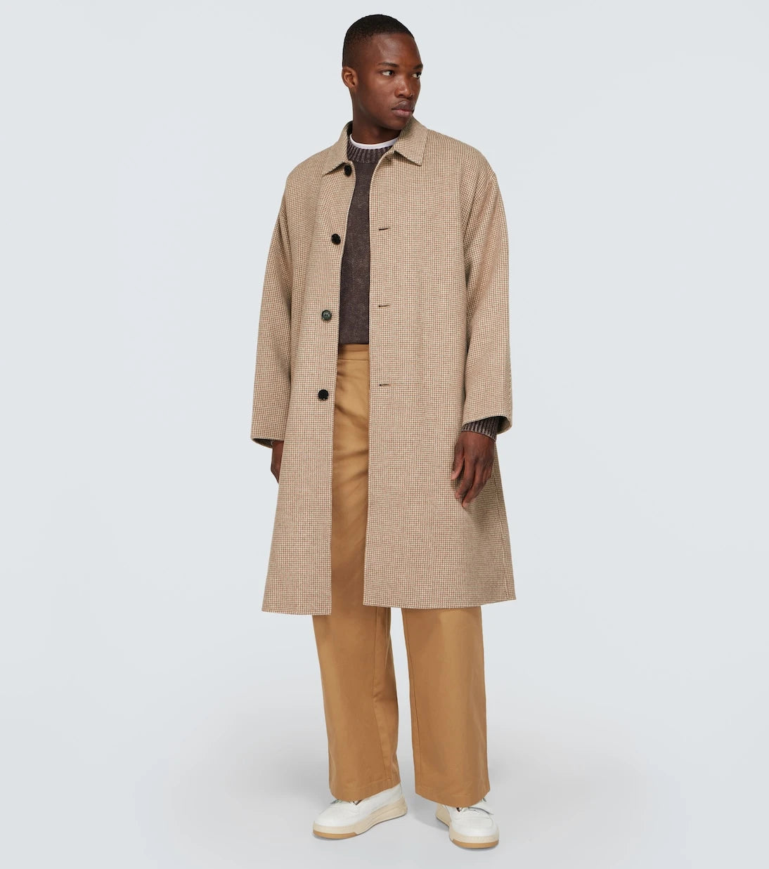 Acne Studios - Checked wool coat