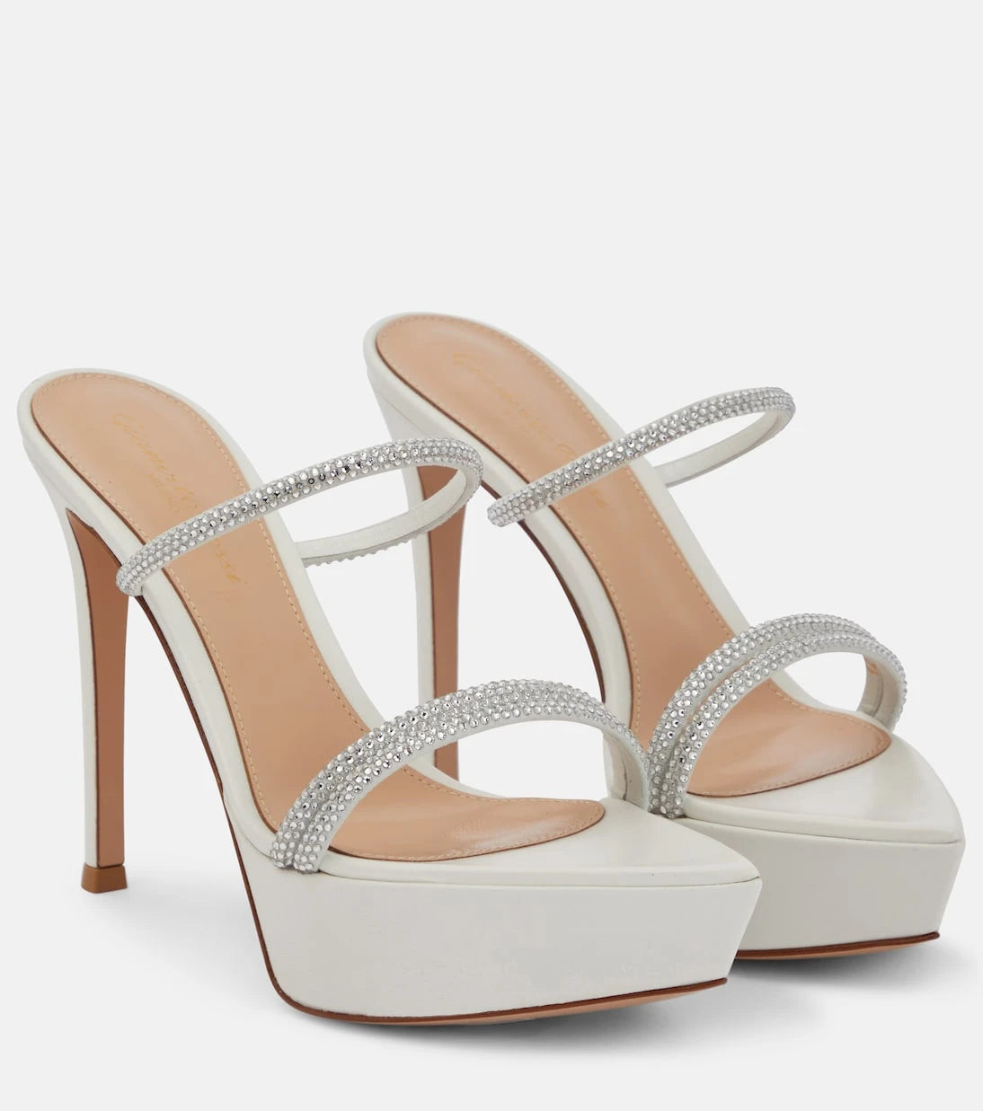 Gianvito Rossi - Cannes leather platform sandals