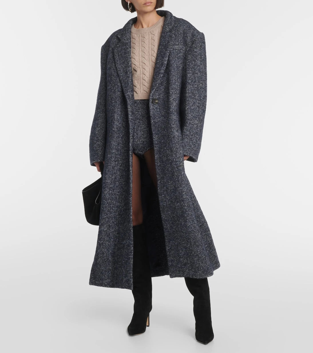 Christopher Esber - Herringbone coat