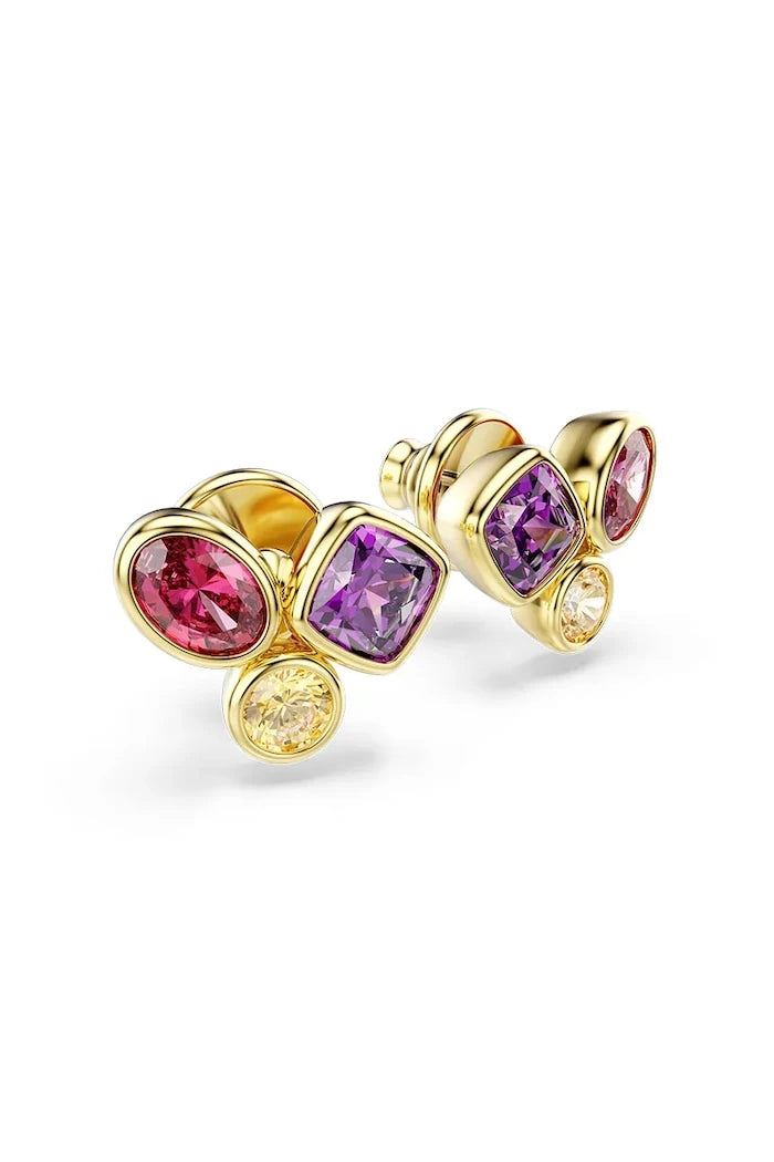 Swarovski Kadın Altın Kaplama Zirkon Küpe IMBER