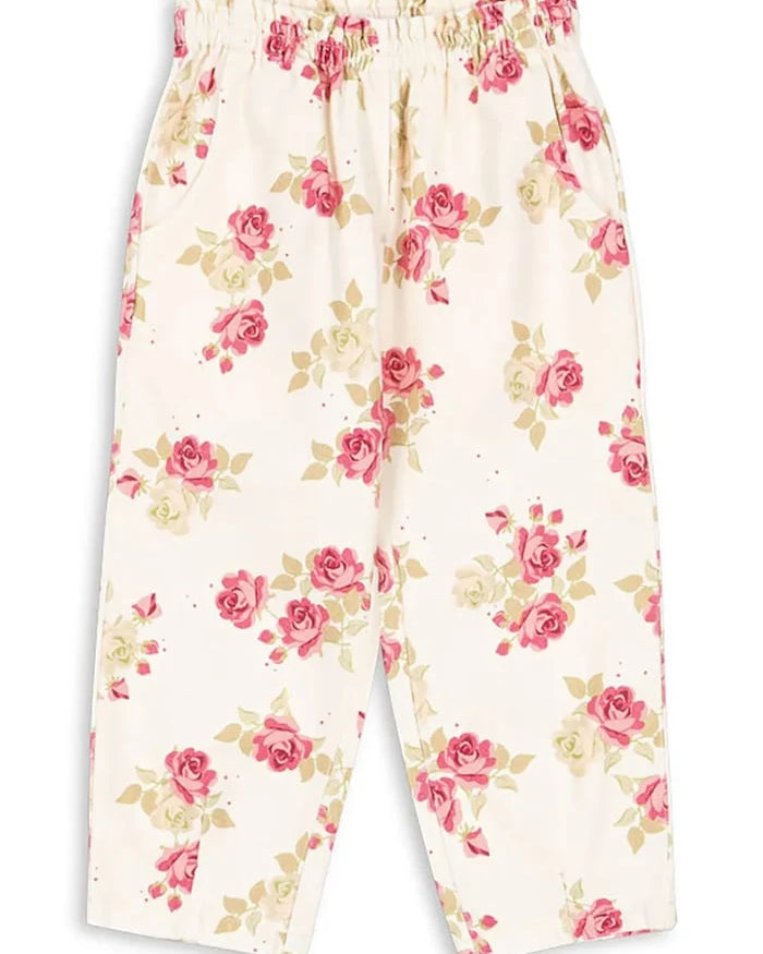 Konges Sløjd MAGOT FRILL PANTS GOTS Çocuk Jean Pantolon