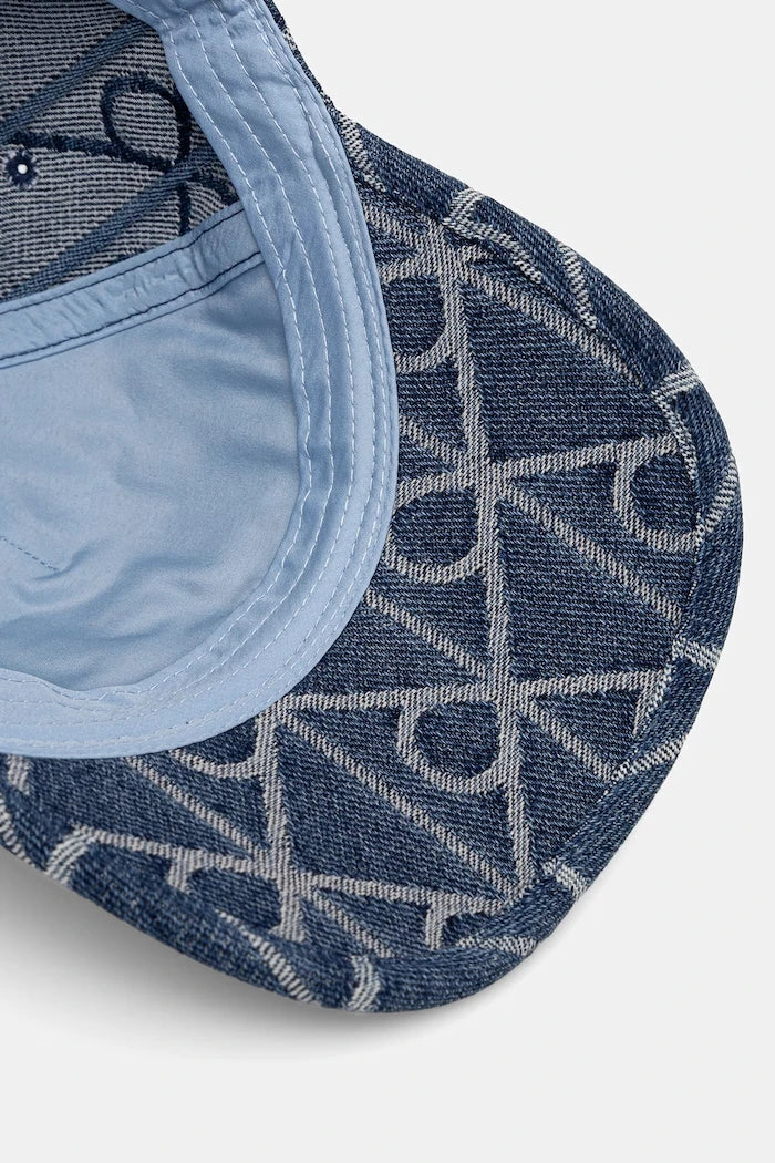 Calvin Klein denim vizörlü şapka