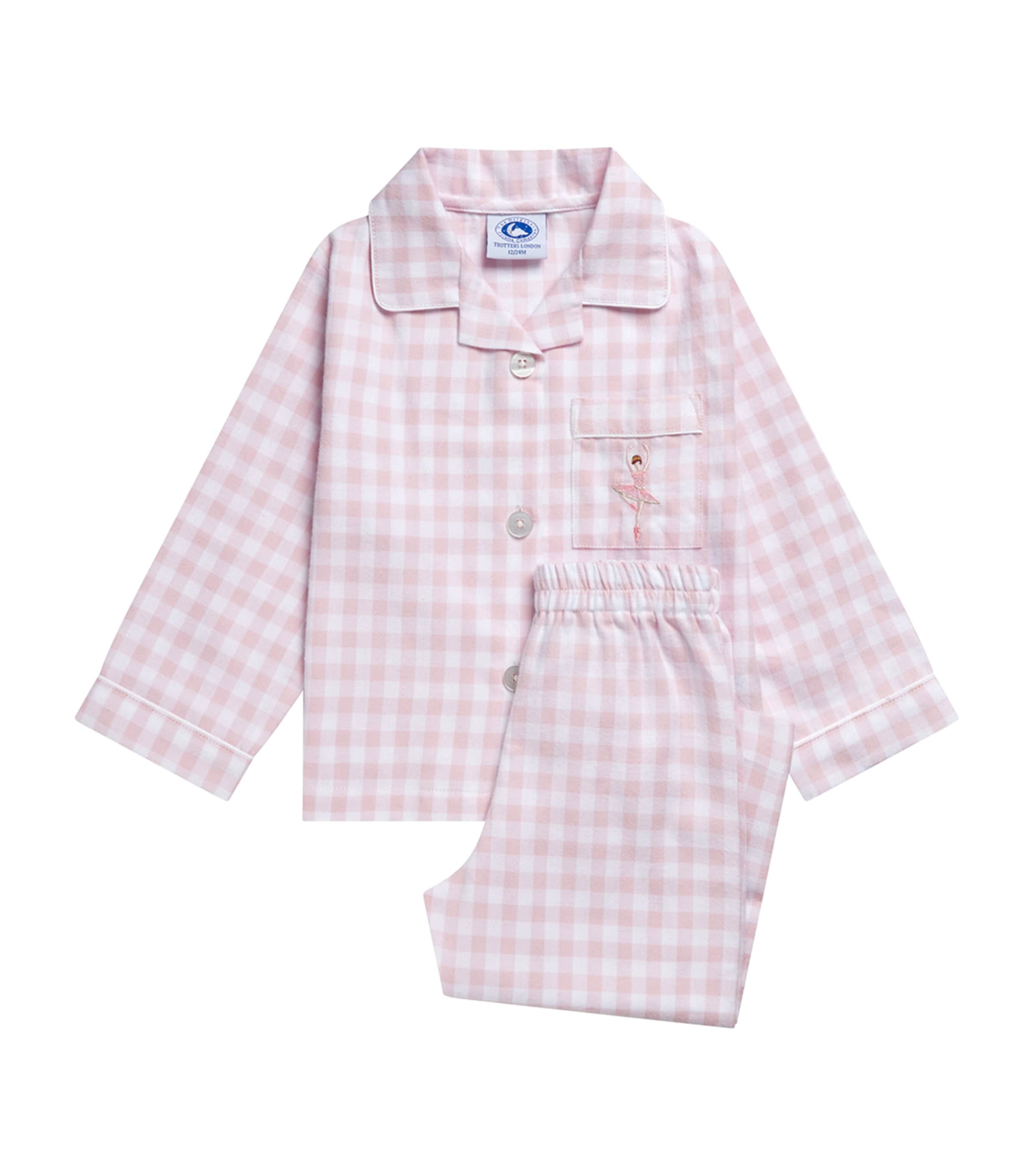 Cotton Check Margot Pyjama Set (6-11 Years)