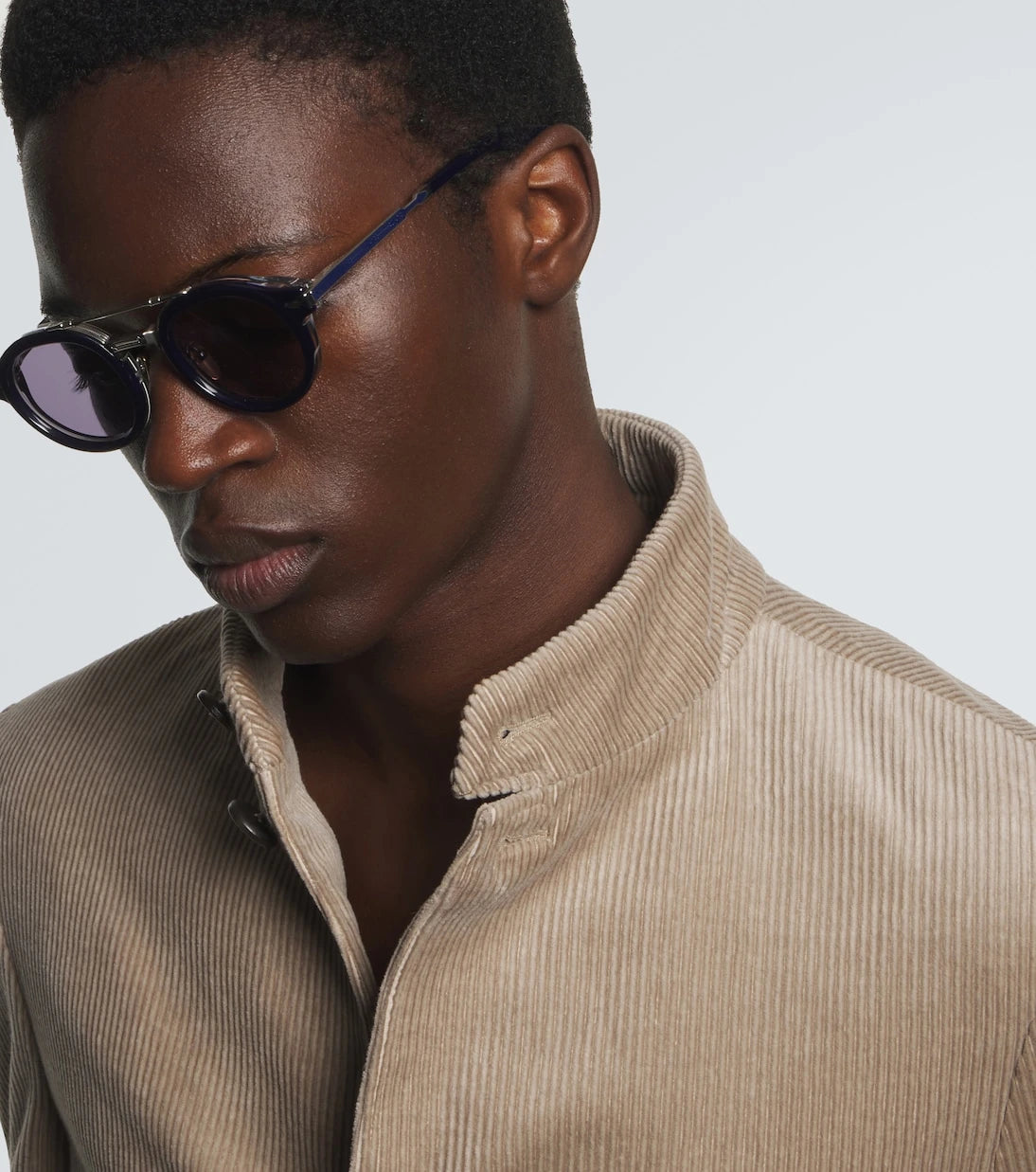 Jacques Marie Mage - Delage round sunglasses